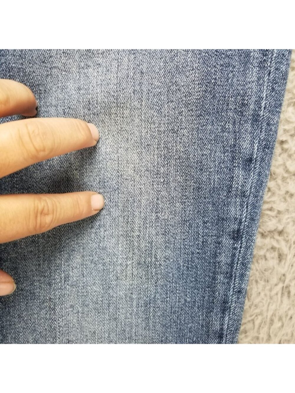 Miss Me Jeans Womens 27 Blue Ankle Skinny Stretch Denim *Read* - Picture 9 of 14